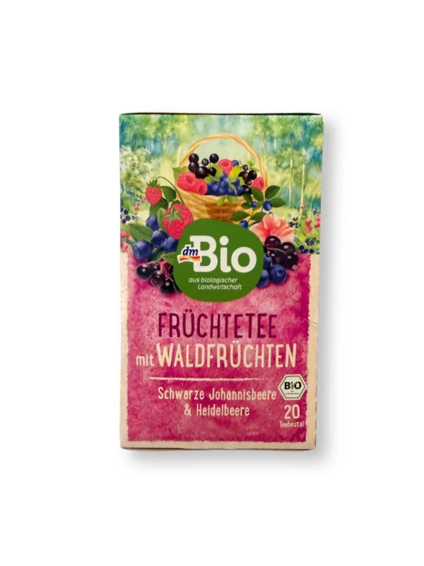 Früchtetee Waldfrucht mit schwarzer Johannisbeere & Heidelbeere (20 Beutel), 50 g