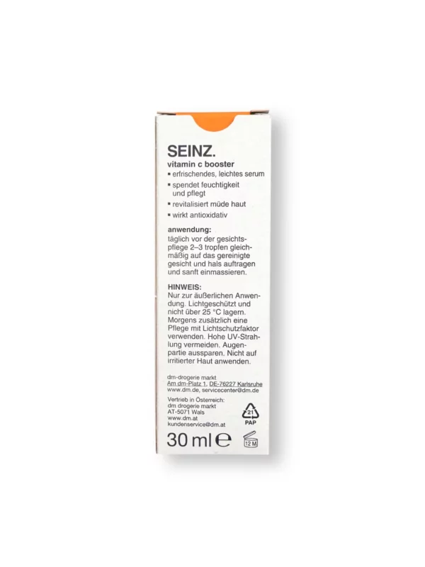 Vitamin C Serum Booster, Energy Effect, 30 ml