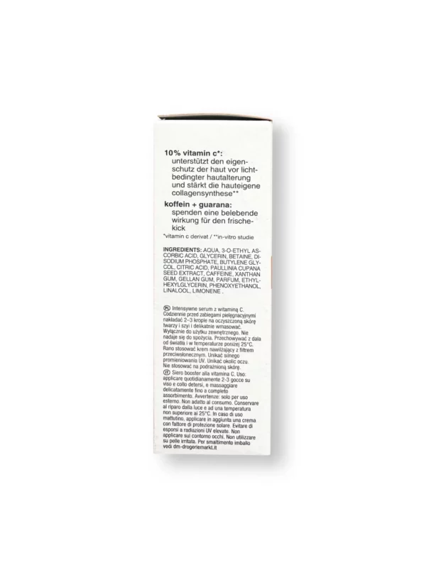 Vitamin C Serum Booster, Energy Effect, 30 ml