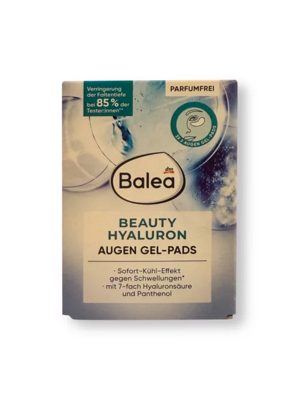 Beauty Hyaluron Eye Gel Pads (3 pairs), 6 pcs