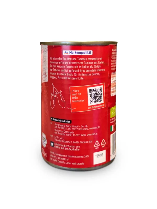 Tomaten ganz, San Marzano, 400 g