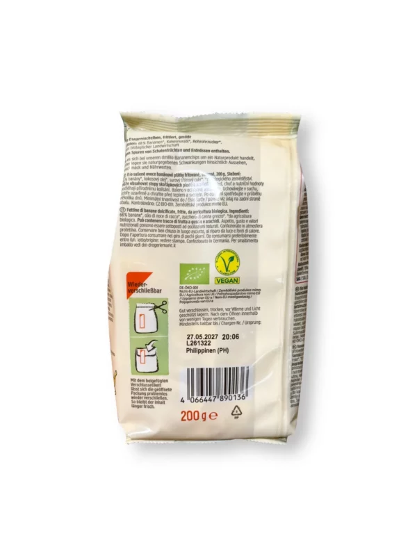 Trockenfrüchte, Bananenchips, 200 g
