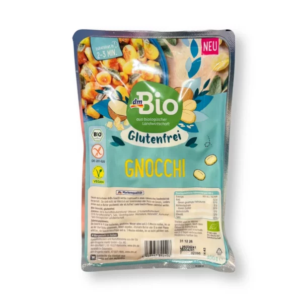 Nudeln, Gnocchi, glutenfrei, 400 g