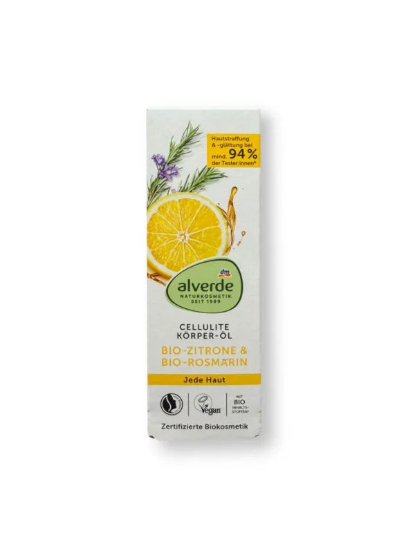 Körperöl Cellulite Zitrone & Rosmarin, 100 ml