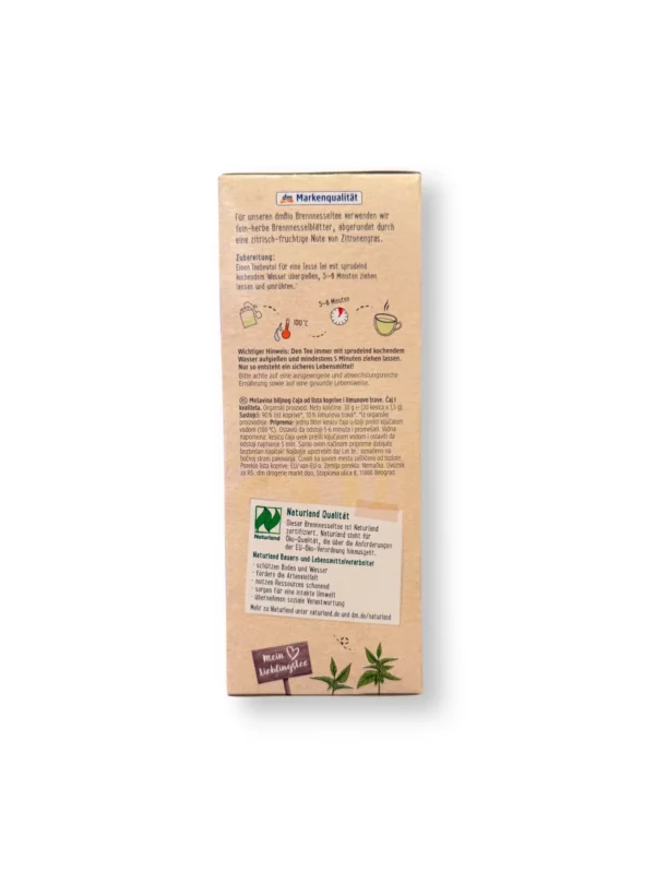 Kräutertee Brennnessel (20 Beutel), 30 g Kräutertee Brennnessel (20 Beutel), 30 g