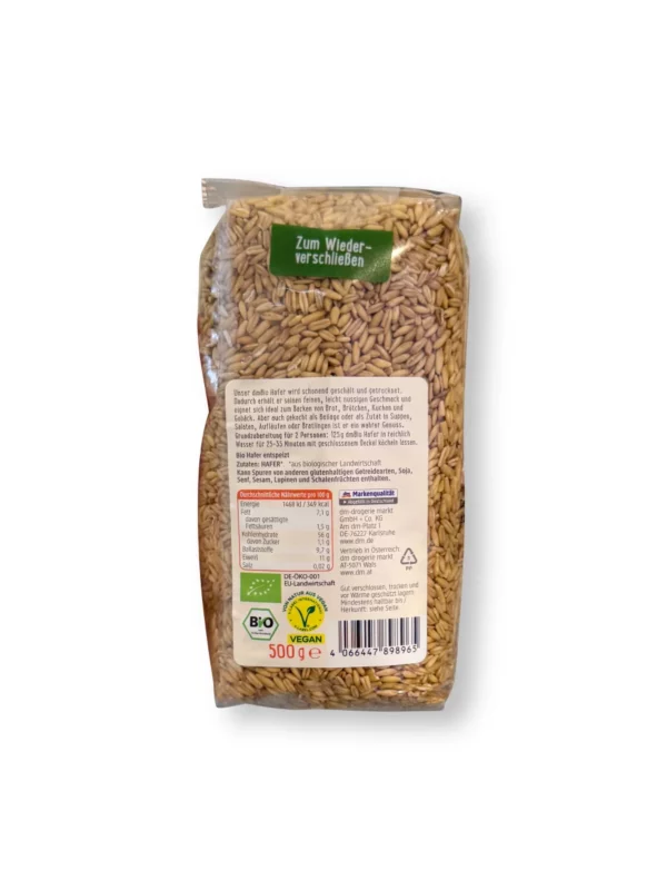 Getreide, Hafer, 500 g