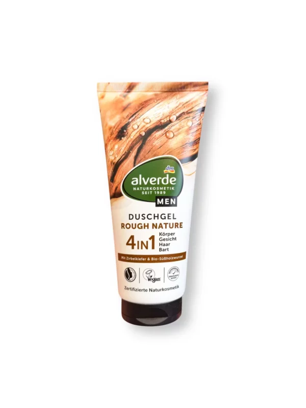 Rough Nature 4-in-1 Shower Gel, 200 ml