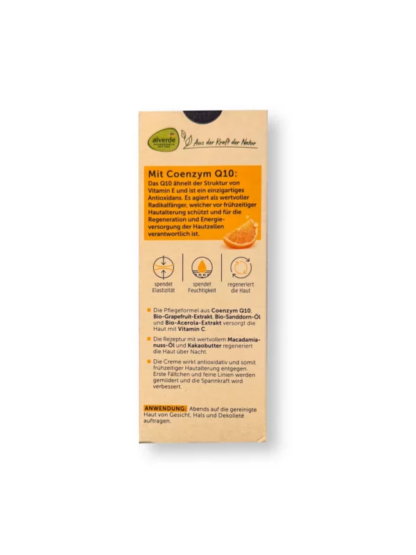 Q10 Night Cream for Skin Aged 30 and Up, 50 ml