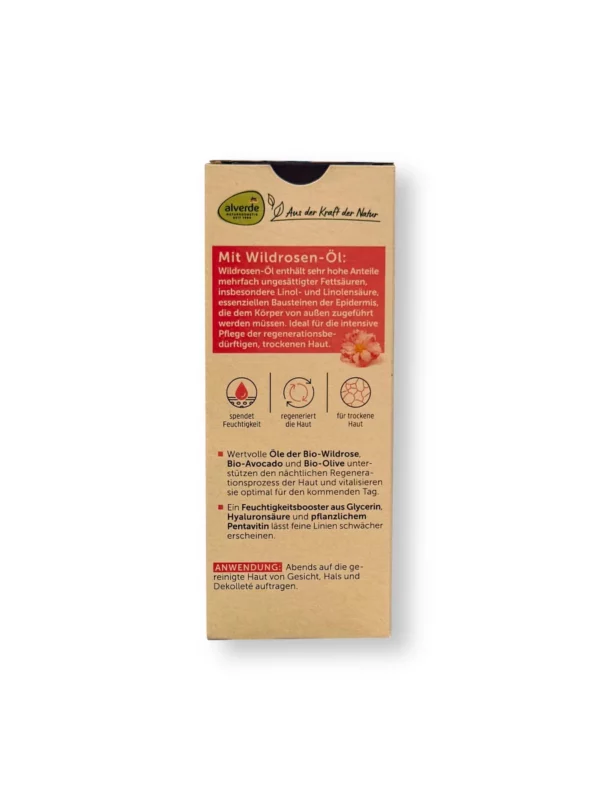 Night cream wild rose, 50 ml