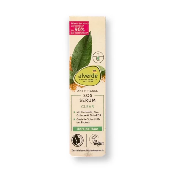 Anti-Pickel-SOS-Serum Clear Heilerde & Grüntee, 15 ml Anti-Pickel-SOS-Serum Clear Heilerde & Grüntee, 15 ml