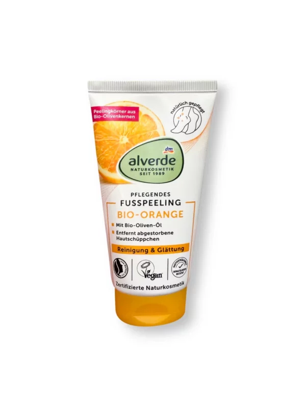 Foot scrub with orange, 75 ml Foot scrub with orange, 75 ml