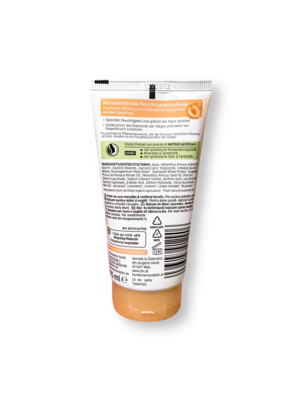 Hand- und Nagelbalsam Aprikose, 75 ml Hand- und Nagelbalsam Aprikose, 75 ml