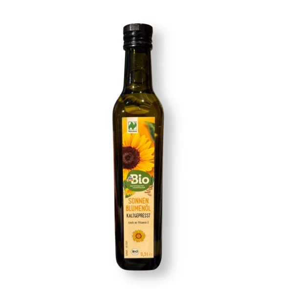 Sonnenblumenöl, kaltgepresst, 500 ml Sonnenblumenöl, kaltgepresst, 500 ml