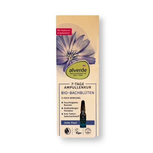 Ampullen-Kur 7-Tage mit Bio-Bachblüten, 7 ml