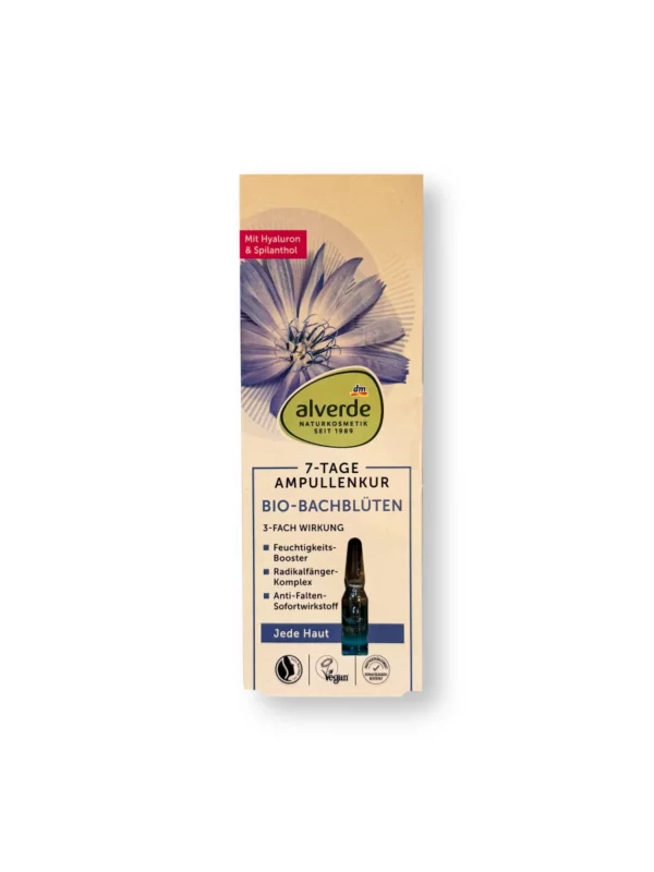 7-Day Ampoule Treatment with Organic Bach Flowers, 7 ml