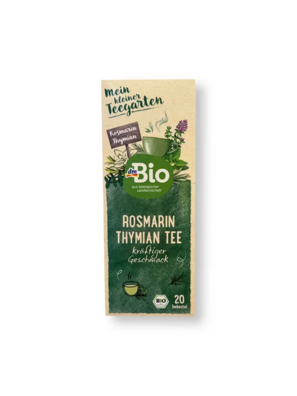 Kräutertee Rosmarin & Thymian (20 Beutel), 30 g Kräutertee Rosmarin & Thymian (20 Beutel), 30 g