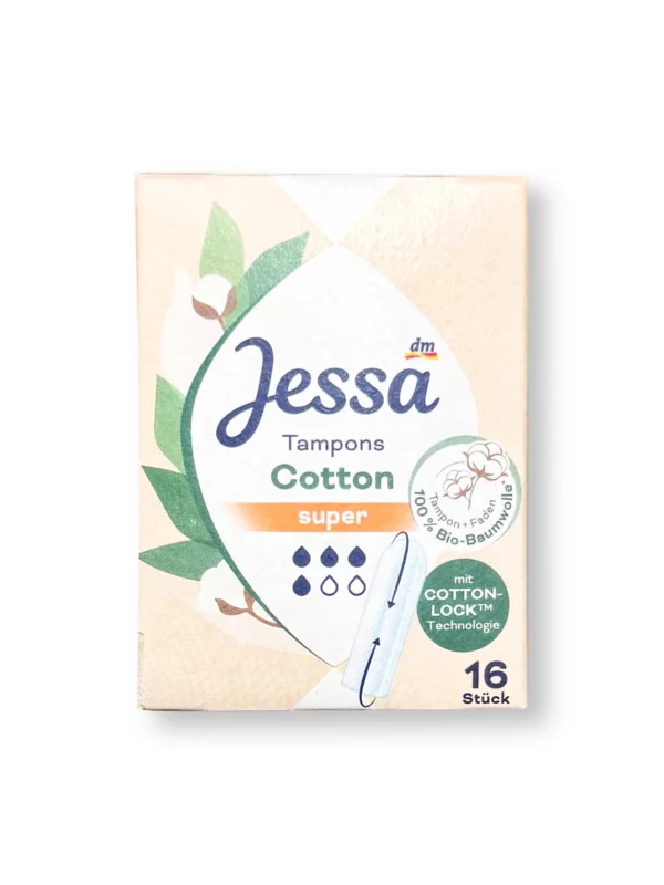 Cotton Super Tampons, 16-pack