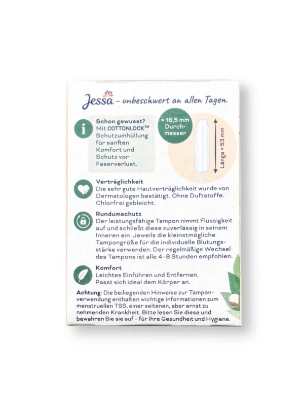 Cotton Super Tampons, 16-pack