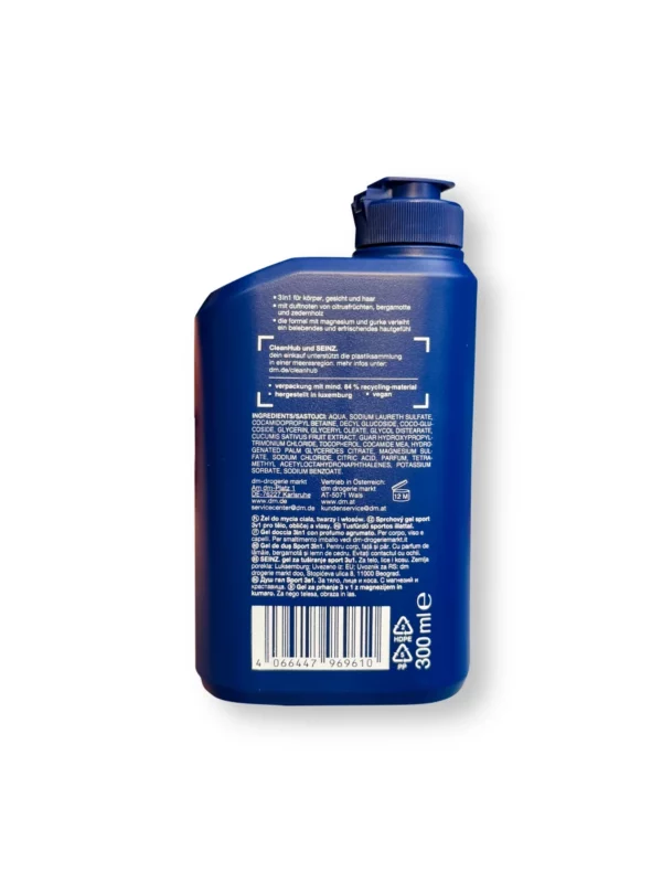 Shower gel Sport 3in1, 300 ml Shower gel Sport 3in1, 300 ml