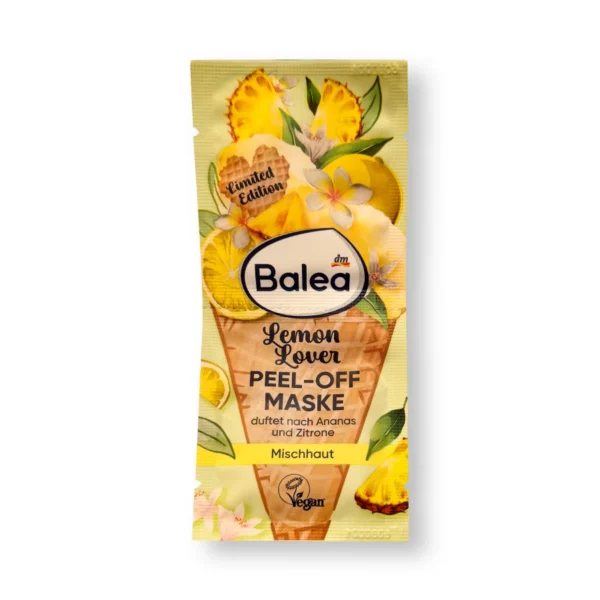 Lemon Lover Peel-Off Face Mask (2x8 ml), 16 ml Lemon Lover Peel-Off Face Mask (2x8 ml), 16 ml