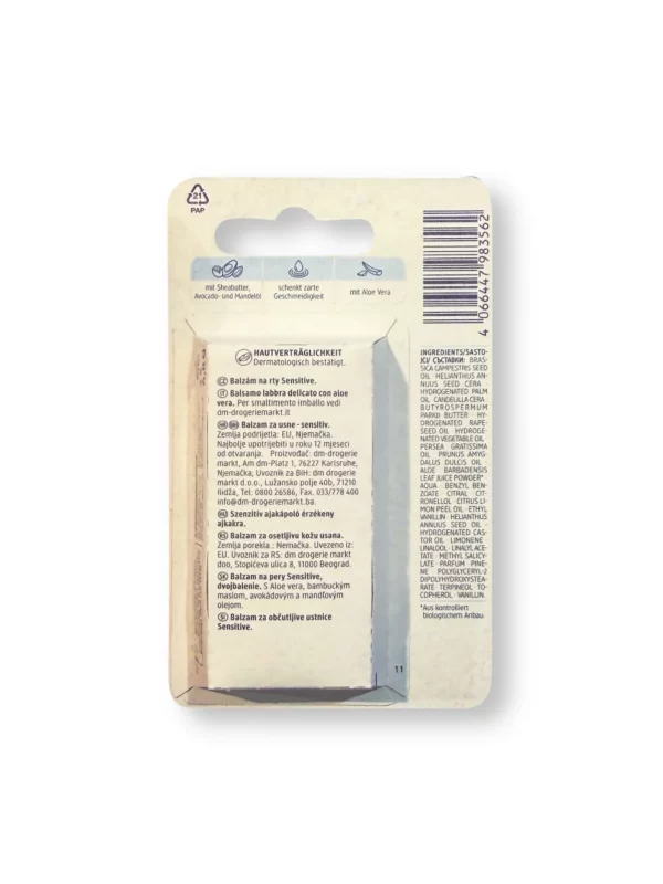 Lip Care Sensitive, 9.6 g