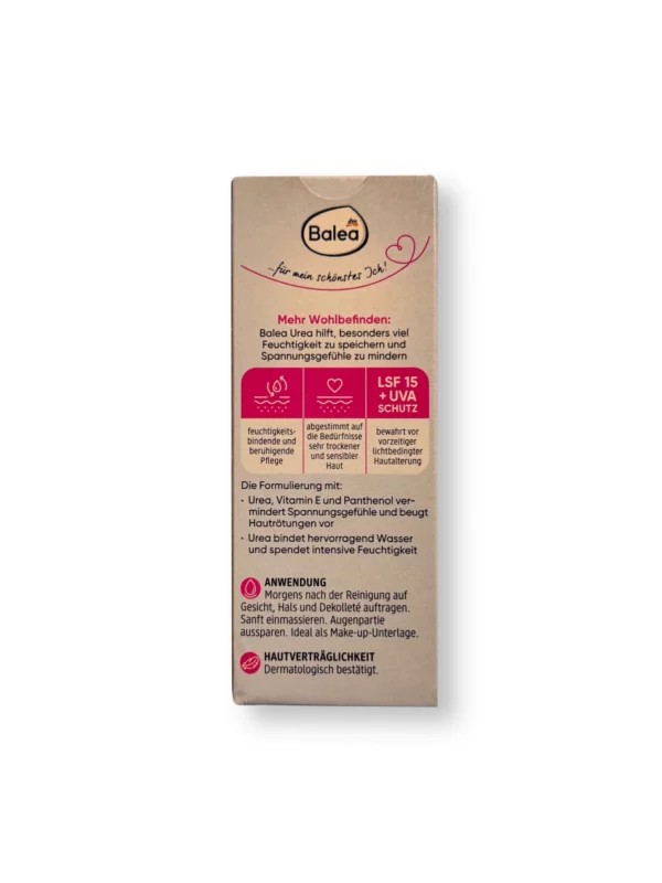 Face cream urea SPF 15, 50 ml