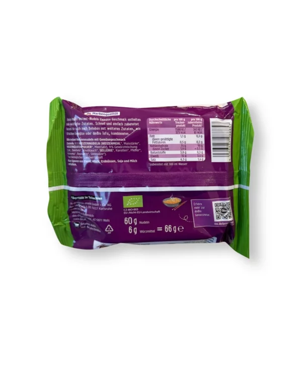 Instant-Nudeln Gemüse, 66 g