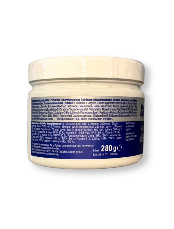 Pre-Workout Booster, Tropical-Geschmack, 290 g