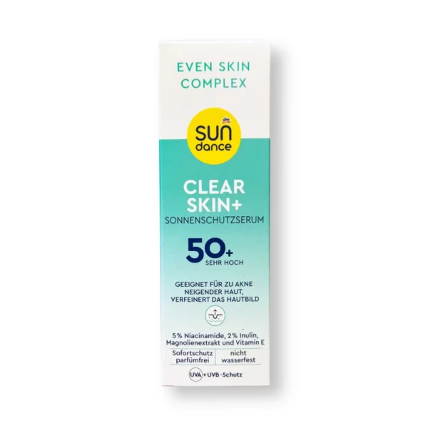 Clear Skin+ Face Sunscreen Serum SPF 50+, 50 ml