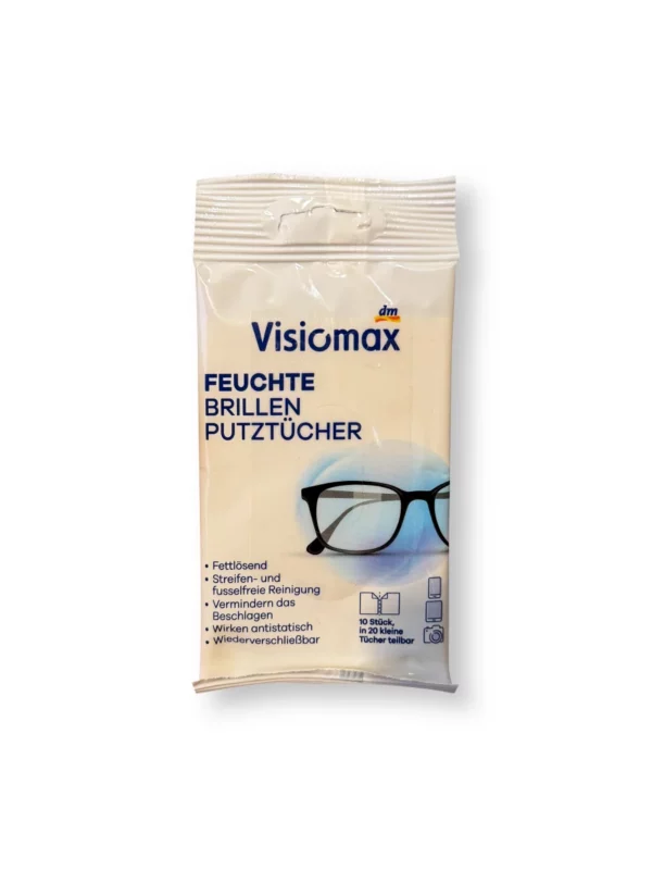 Eyeglass Cleaning Wipes (10x2), 10 pcs
