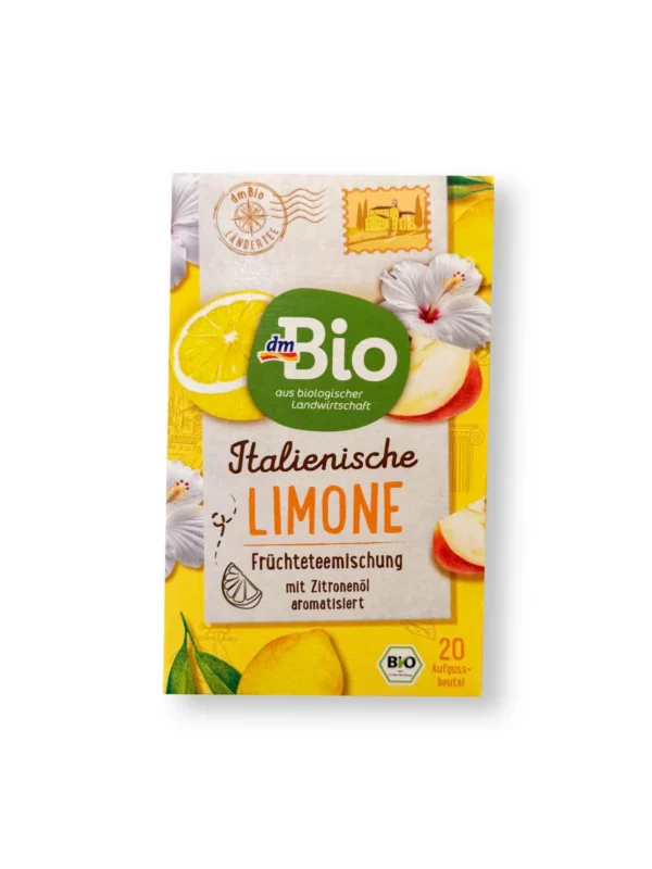 Früchtetee Italienische Limone (20 Beutel), 40 g Früchtetee Italienische Limone (20 Beutel), 40 g