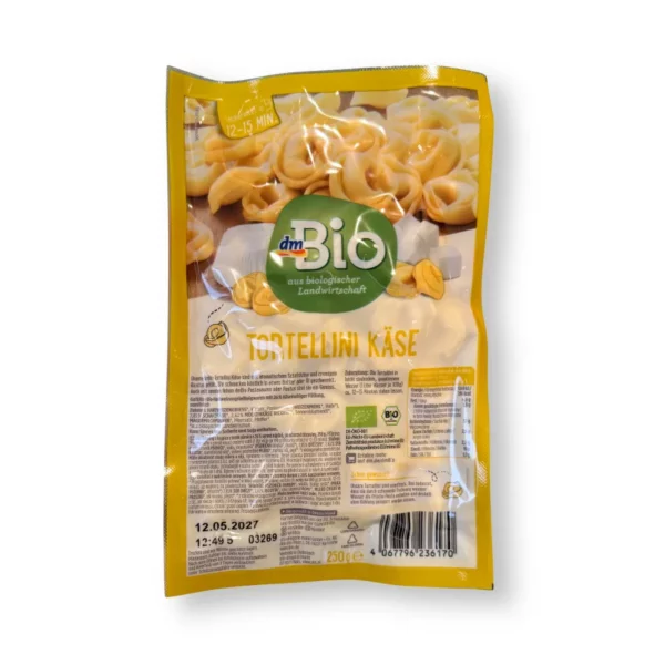 Nudeln, Tortellini mit Käse gefüllt, 250 g