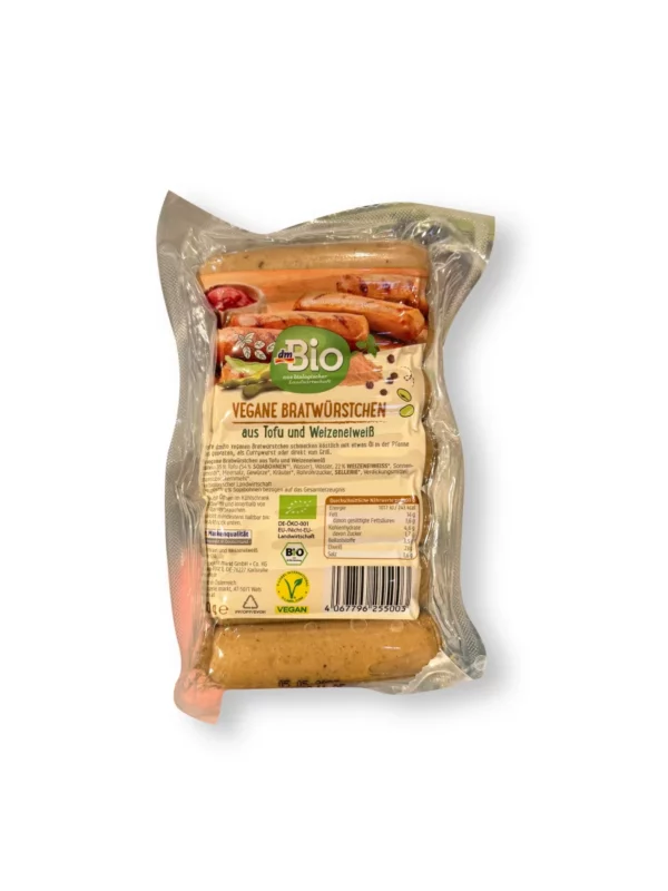 Bratwürstchen, Tofu & Weizeneiweiß, 250 g