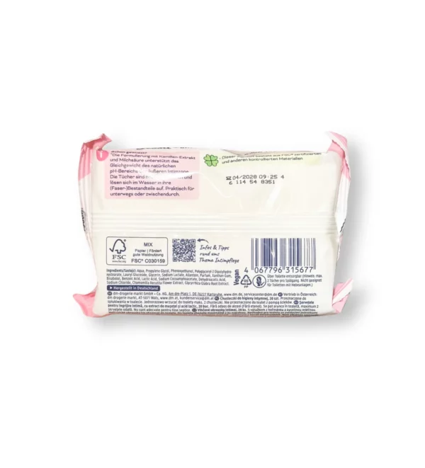 Intimate wipes Gentle & Fresh, 20 pcs. Intimate wipes Gentle & Fresh, 20 pcs.