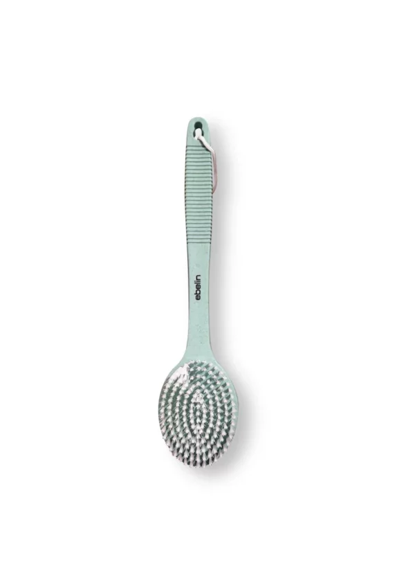 Bath brush with wheat straw, 1 pc
