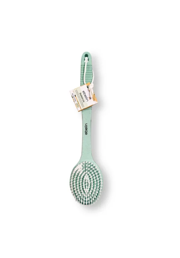 Bath brush with wheat straw, 1 pc