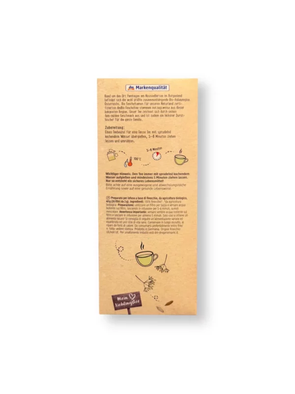 Fennel Herbal Tea (20 bags), 40 g