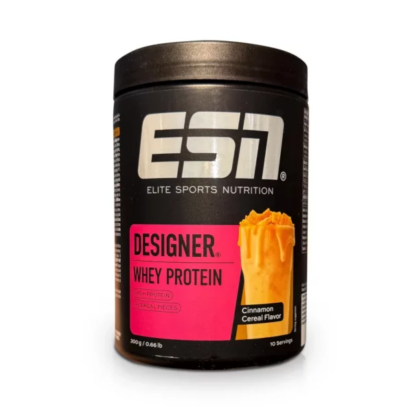 Whey Proteinpulver Designer, Cinnamon Cereal Geschmack, 300 g