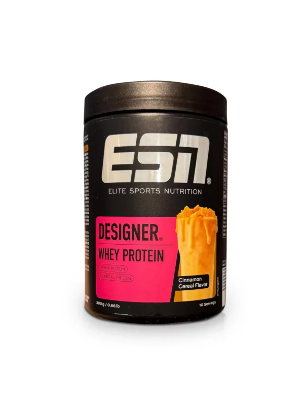 Whey Proteinpulver Designer, Cinnamon Cereal Geschmack, 300 g Whey Proteinpulver Designer, Cinnamon Cereal Geschmack, 300 g
