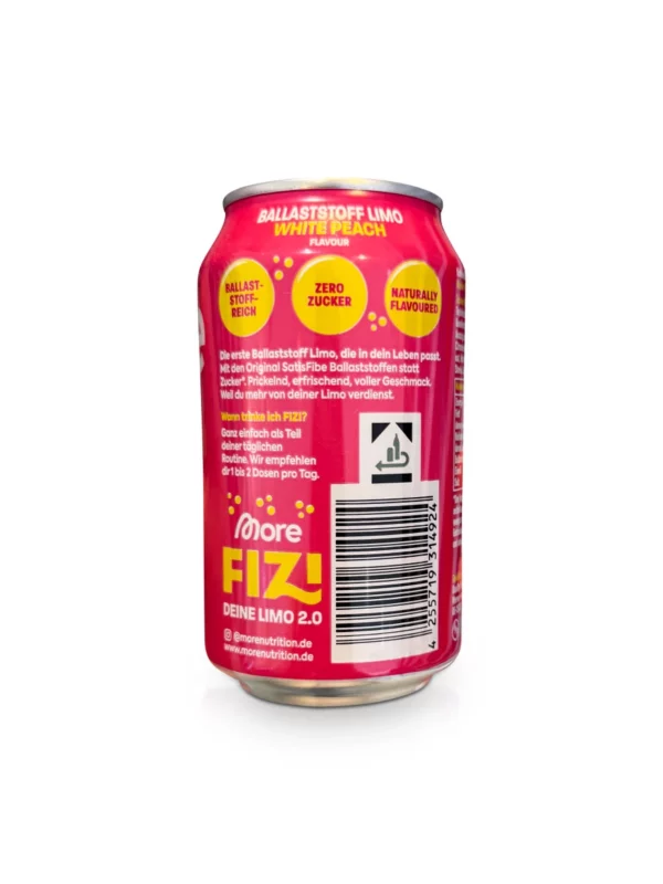 Erfrischungsgetränk, Fizi White Peach, 330 ml EINWEG