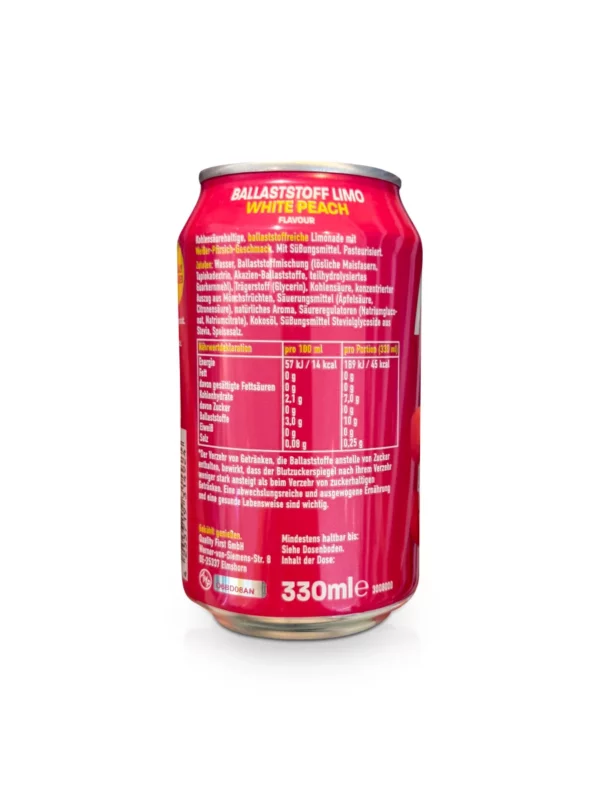 Erfrischungsgetränk, Fizi White Peach, 330 ml EINWEG