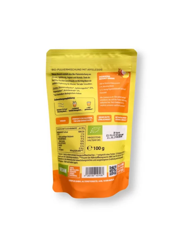 Pflanzenpulver, Morning Boost, 100 g Pflanzenpulver, Morning Boost, 100 g