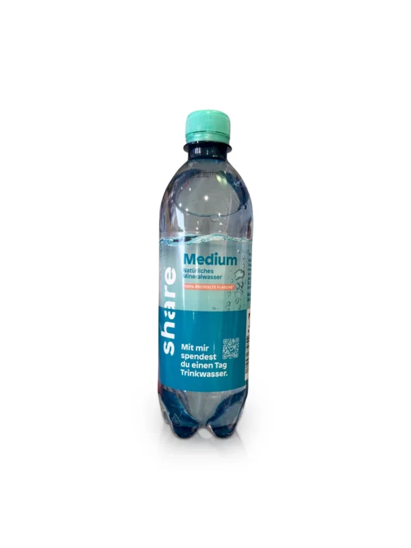 Natürliches Mineralwasser, Medium, 500 ml EINWEG