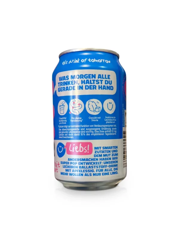 Erfrischungsgetränk, Super Pop Pink Grapefruit-Kumquat, 0,33 l EINWEG
